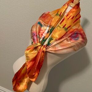 Women’s 100% Virgin Silk Long Scarf Wrap